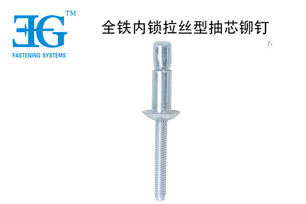 全鐵內(nèi)鎖拉絲型抽芯鉚釘